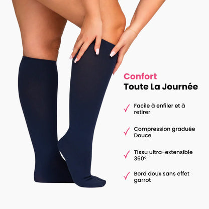 Luxeon™ Chaussettes de Compression Confortables