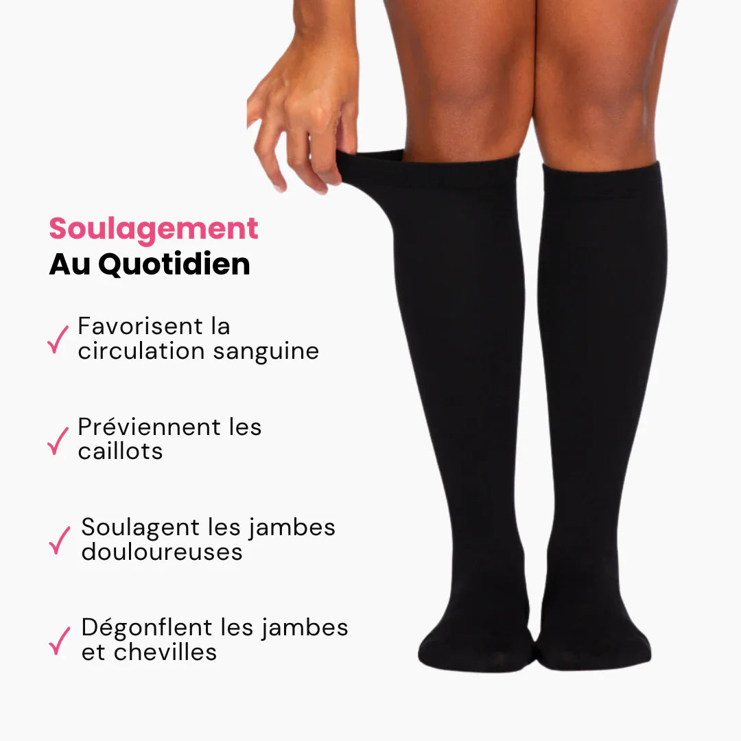 Luxeon™ Chaussettes de Compression Confortables