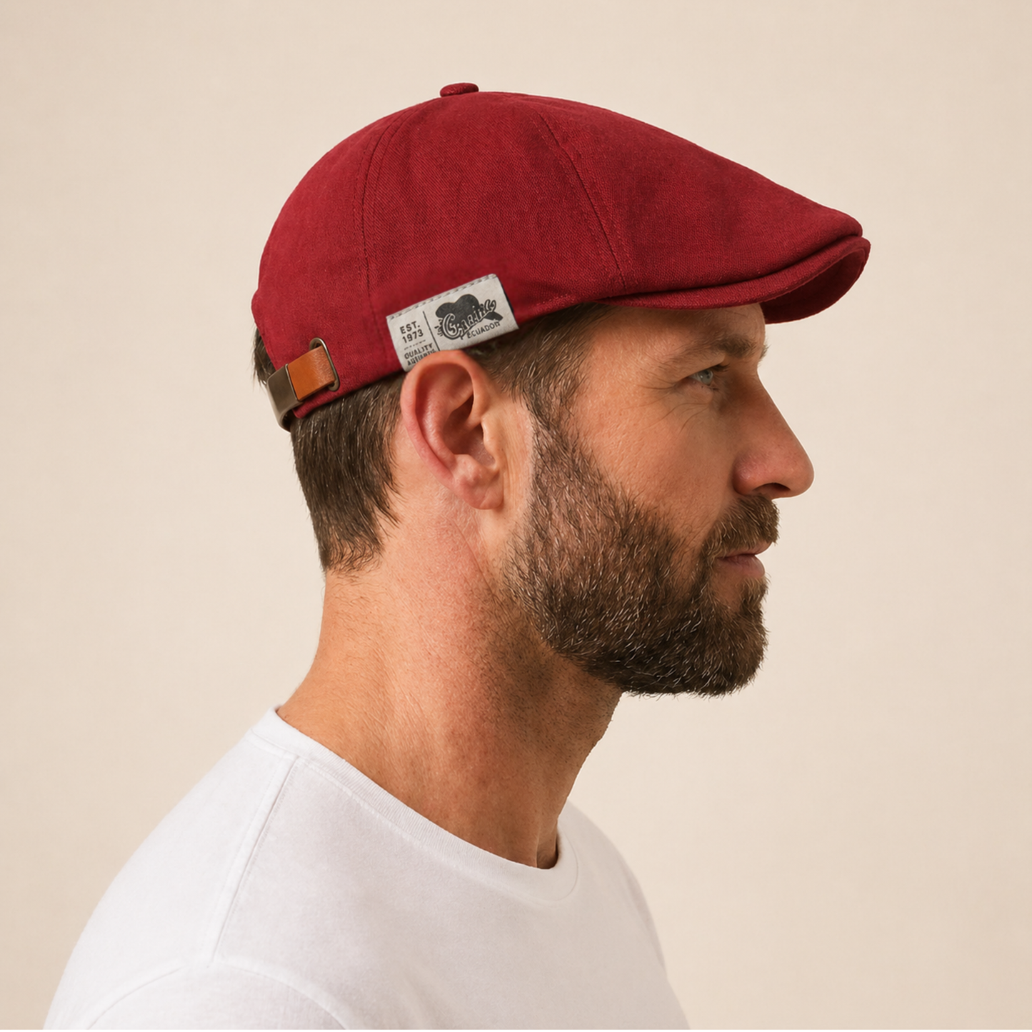 Casquette d’été à visière — Profil plat.