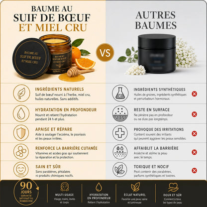 LUXEON | Baume au miel et au suif de bœuf nourri à l'herbe