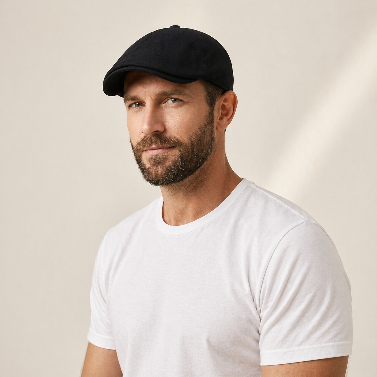 Casquette d’été à visière — Profil plat.