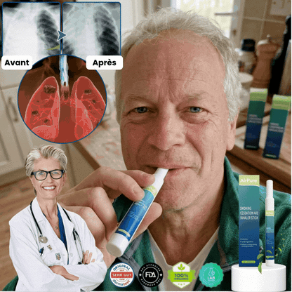 AirPure™ | Tes poumons tirent la sonnette d’alarme. Apporte-leur enfin le soutien dont ils ont besoin – en seulement 7 jours.