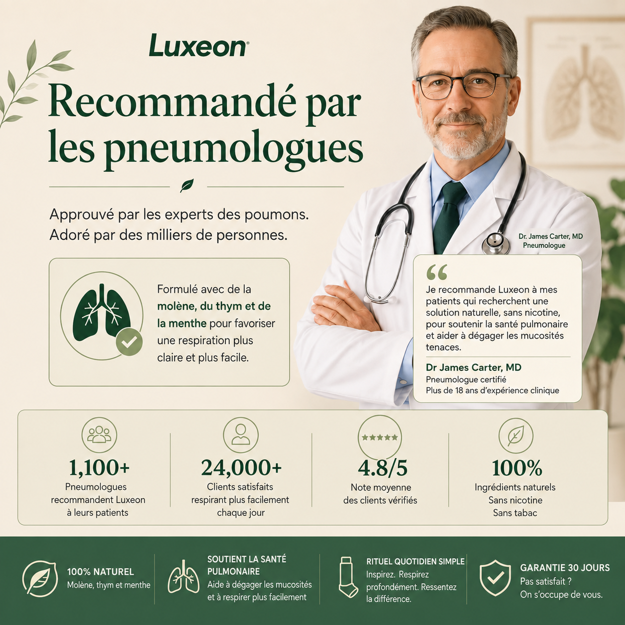 Purificateur de molène Luxeon