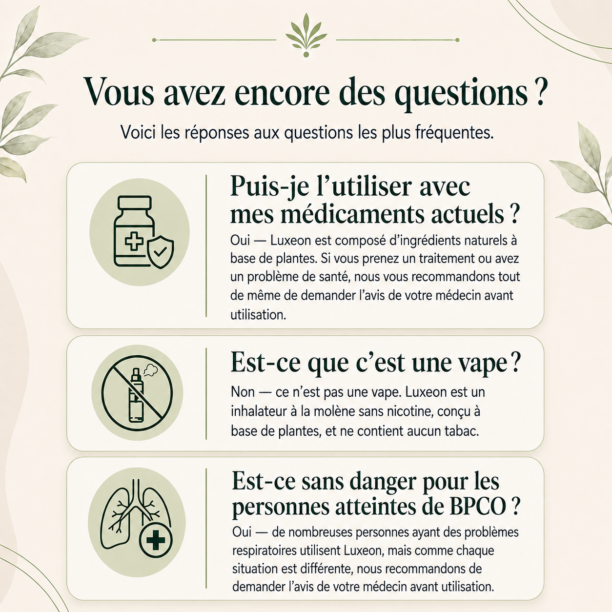 Purificateur de molène Luxeon
