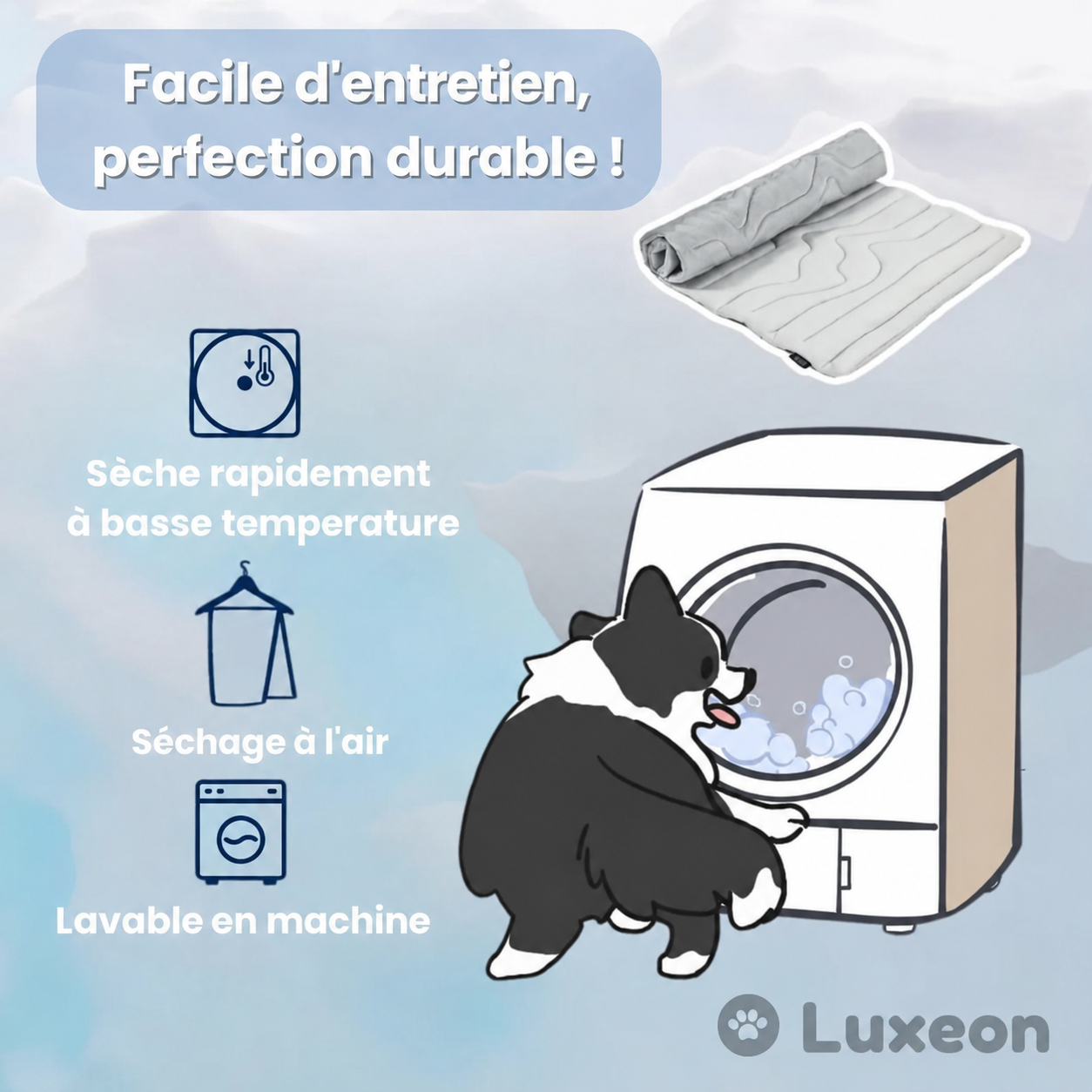 PawsChill™ – Le tapis rafraîchissant innovant pour chiens
