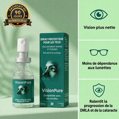 Spray oculaire à la lutéine VisionPure