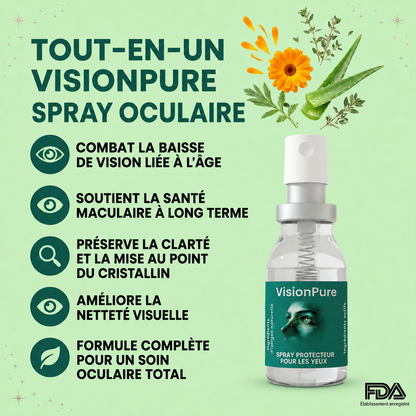 Spray oculaire à la lutéine VisionPure