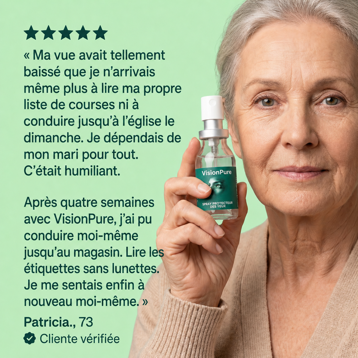 Spray oculaire à la lutéine VisionPure