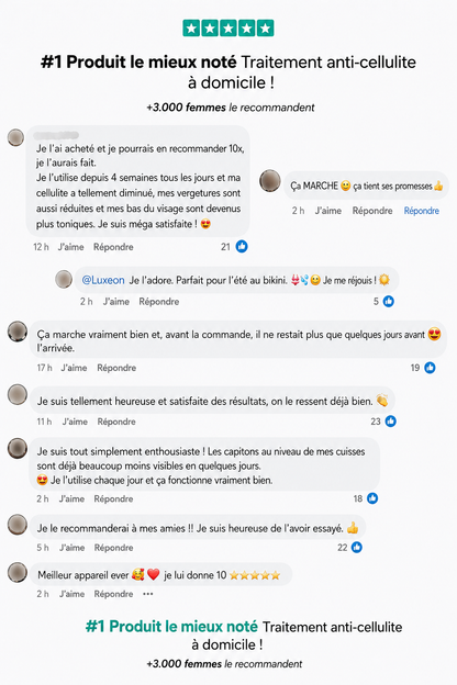 Luxeon – peau lisse en 14 jours