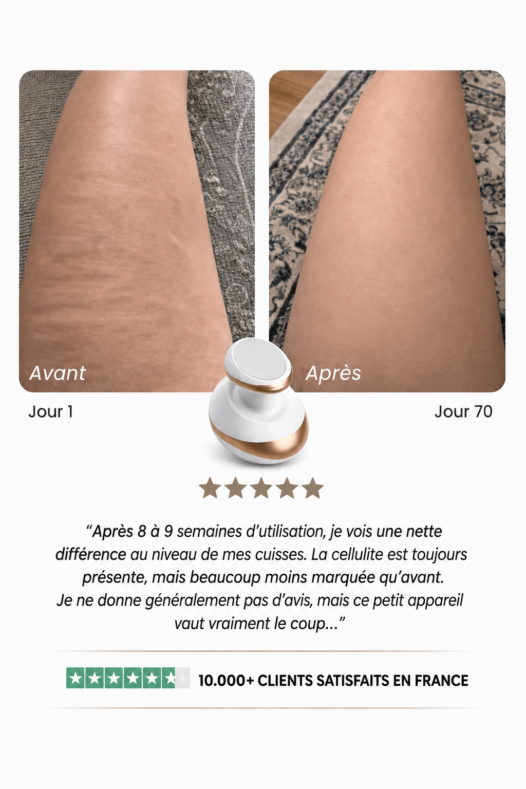 Luxeon – peau lisse en 14 jours