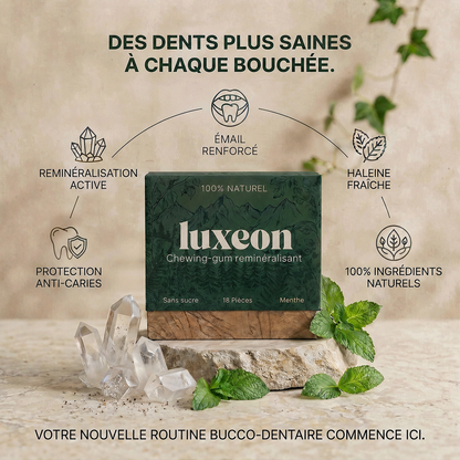 Luxeon Chewing-gum Reminéralisant