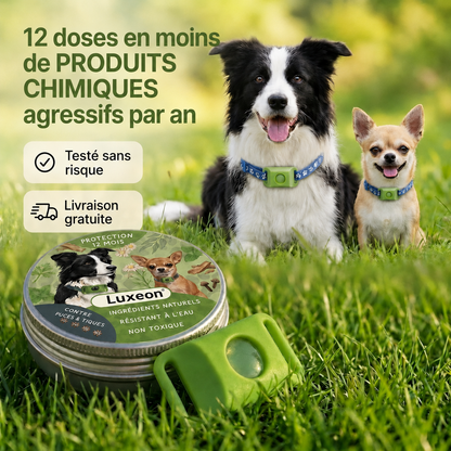 Pendentif Luxeon™ - 12 mois de protection naturelle pour chiens