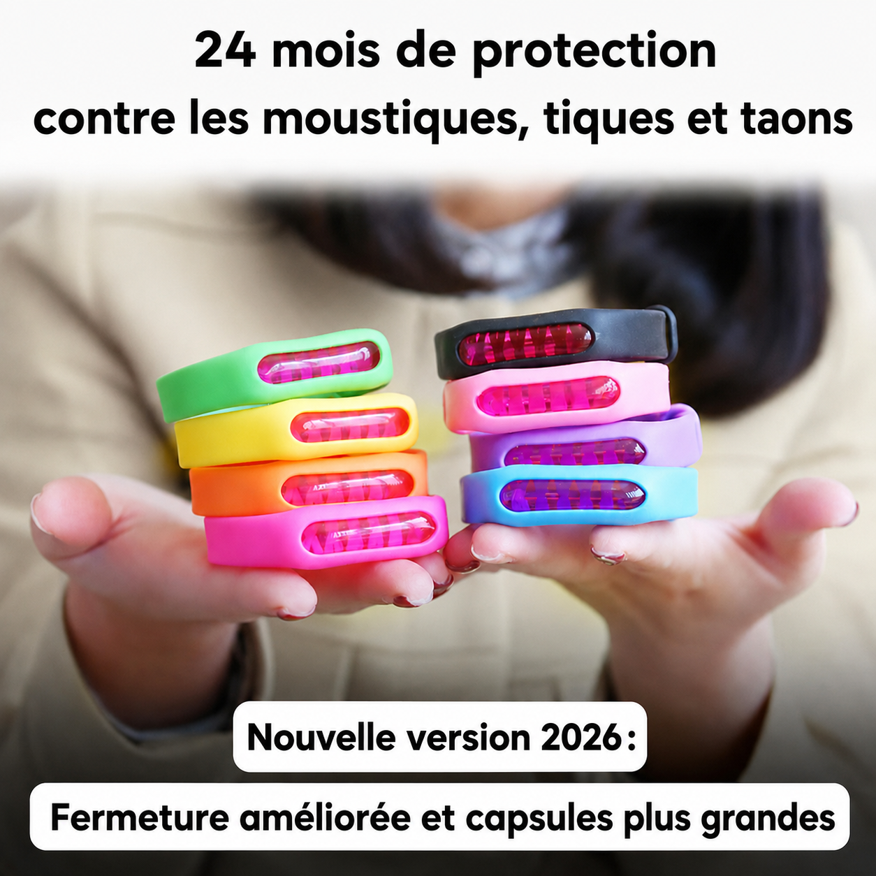 Bracelets anti-moustiques Luxeon™