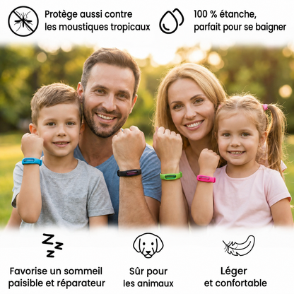 Bracelets anti-moustiques Luxeon™