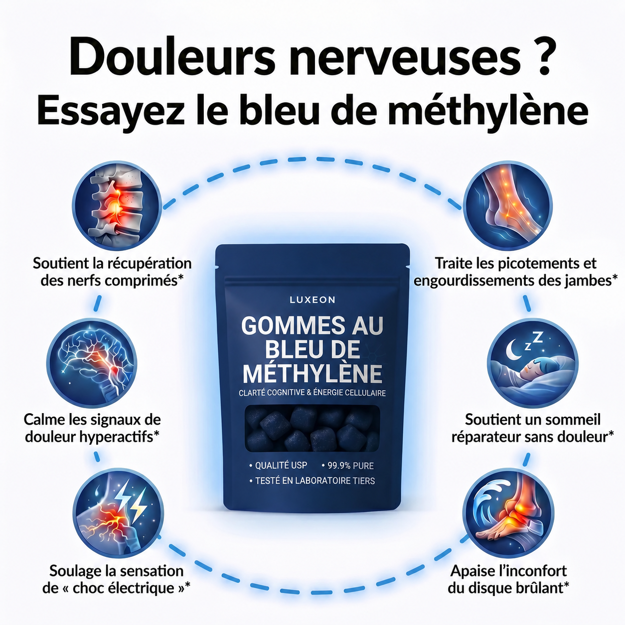 Luxeon® - Gummies au Bleu de Methylène