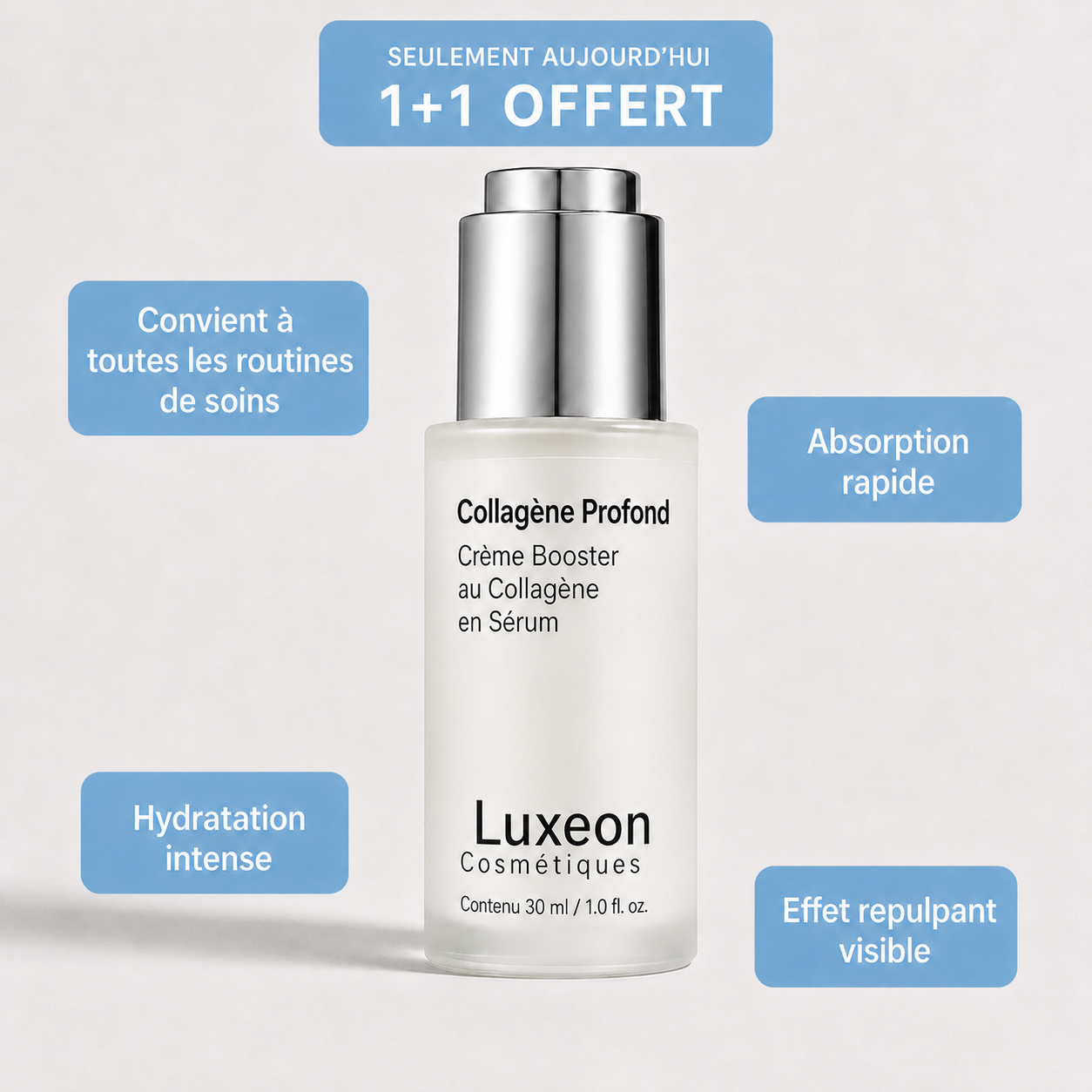 VoluFine | Sérum coréen au collagène pour peaux matures