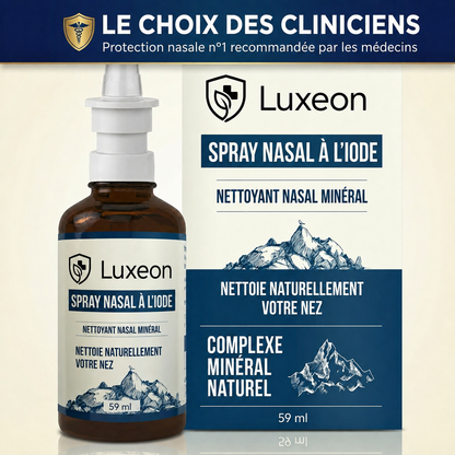 Spray nasal de défense à l’iode