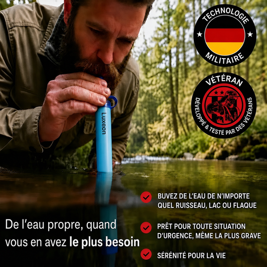HYDRO-X1 Filtre à eau d’urgence (1.500 litres)