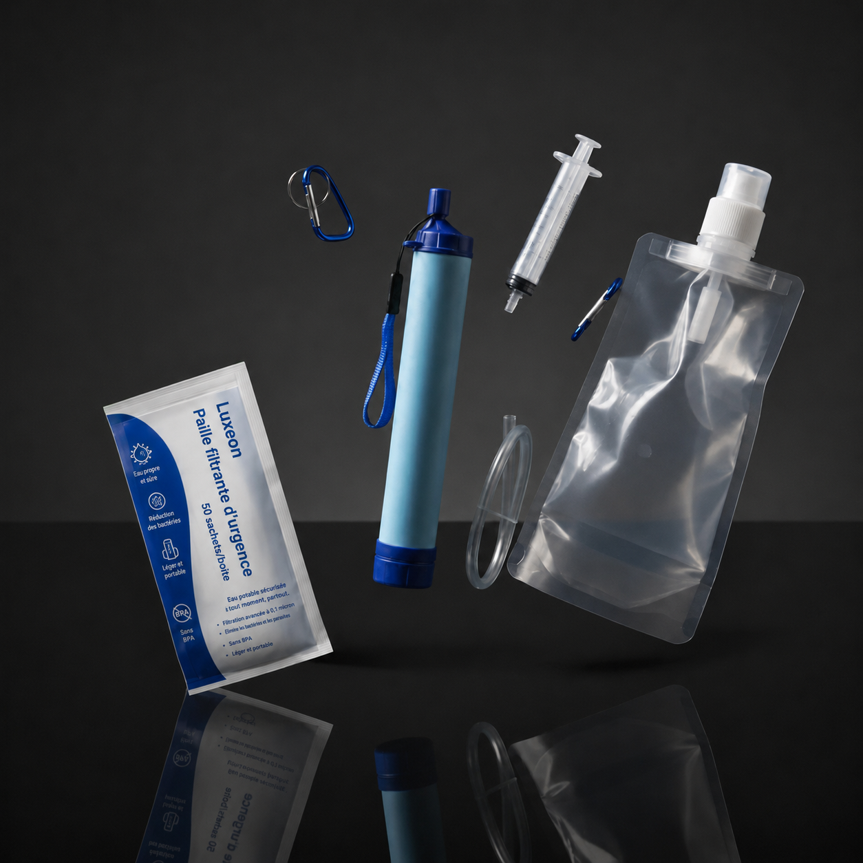 HYDRO-X1 Filtre à eau d’urgence (1.500 litres)