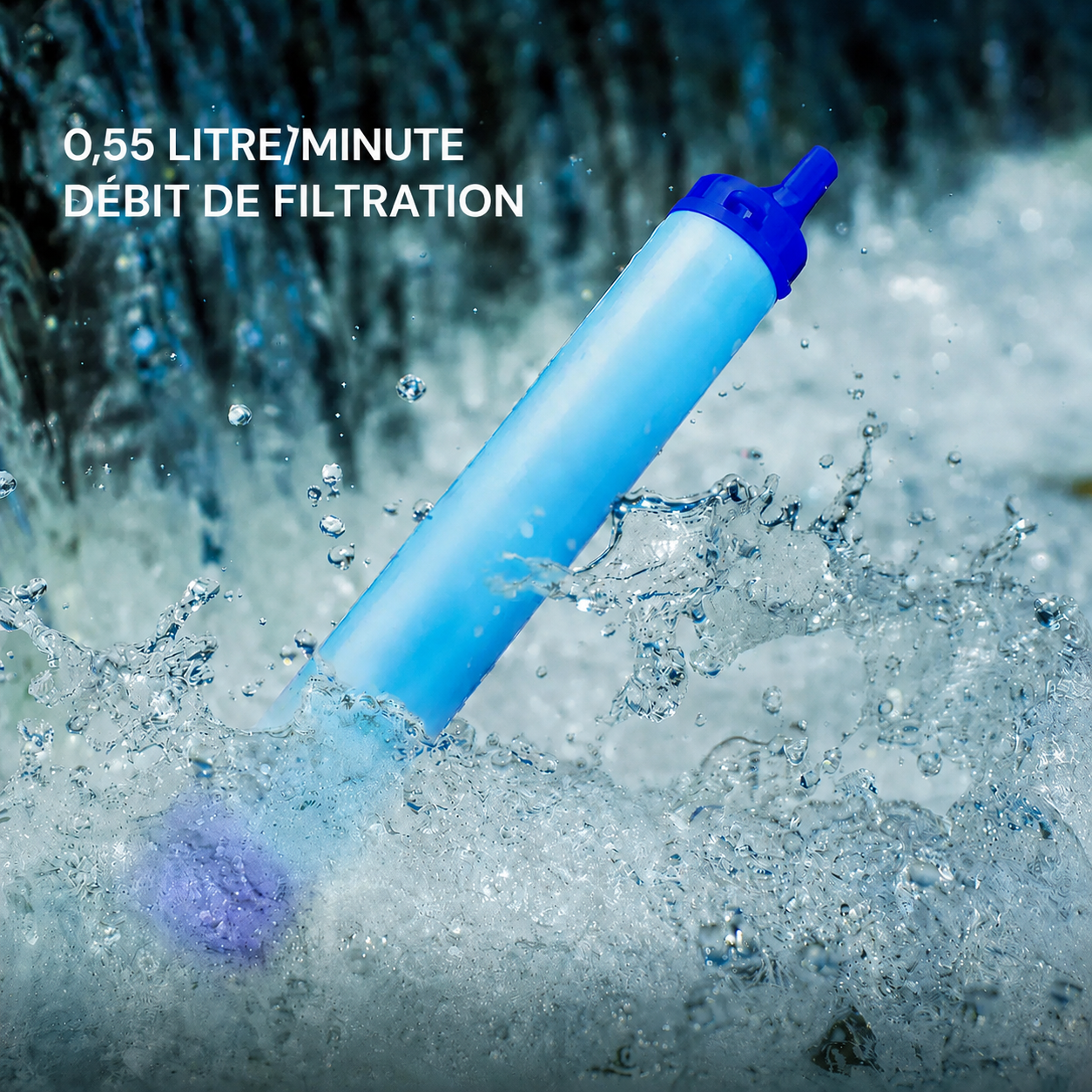 HYDRO-X1 Filtre à eau d’urgence (1.500 litres)