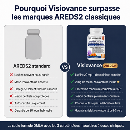 VisioVance Formule Avancée pour les Yeux 15-en-1