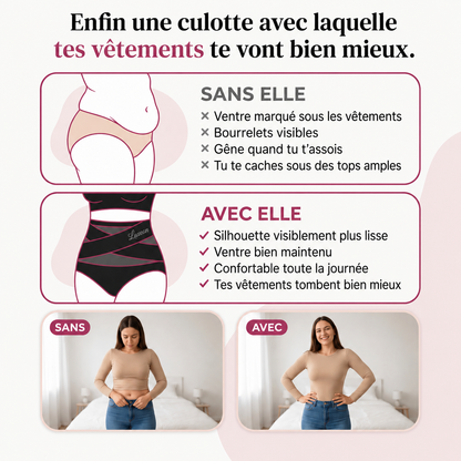 Culotte gainante taille haute