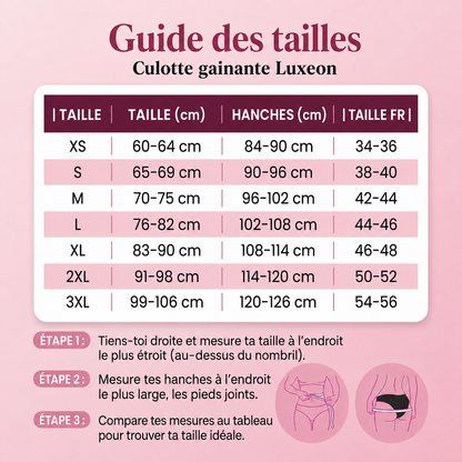 Culotte gainante taille haute