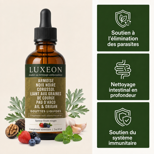 LUXEON Gouttes à base d’absinthe sauvage récoltée à la main