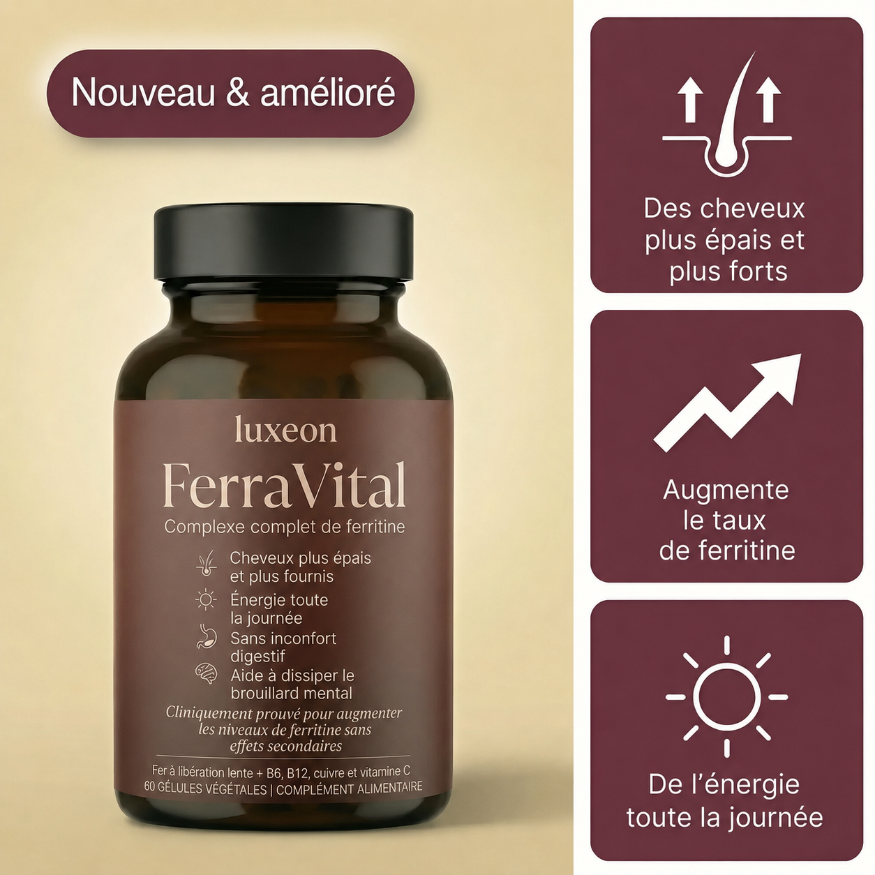 FerraVital™ Soutien de la ferritine