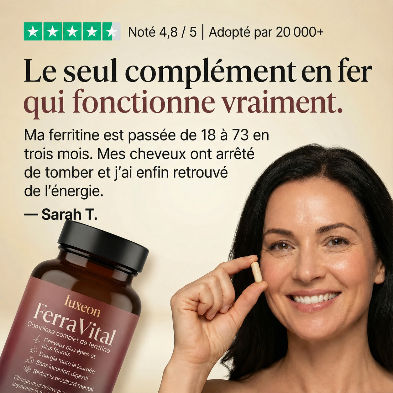 FerraVital™ Soutien de la ferritine