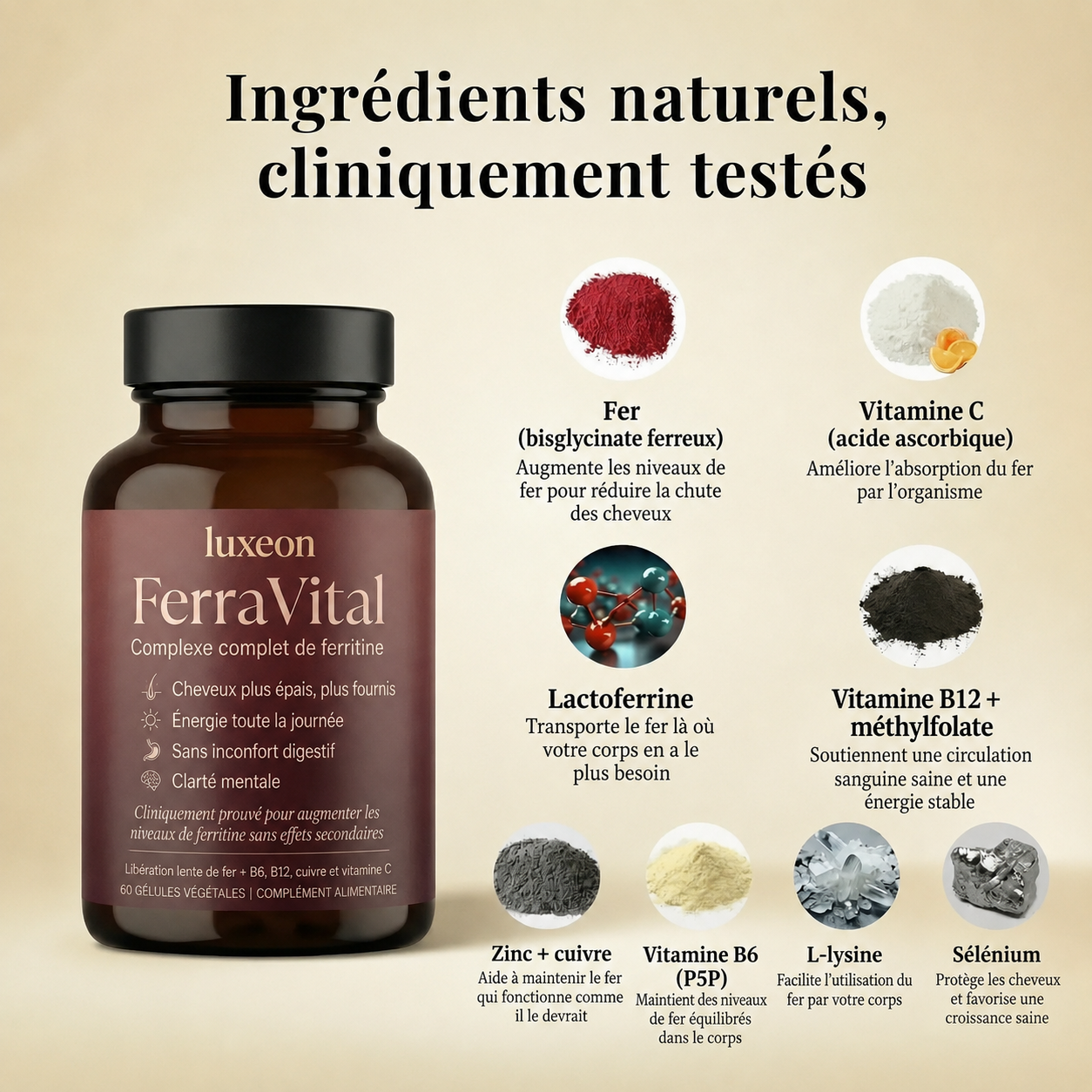 FerraVital™ Soutien de la ferritine