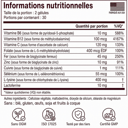 FerraVital™ Soutien de la ferritine