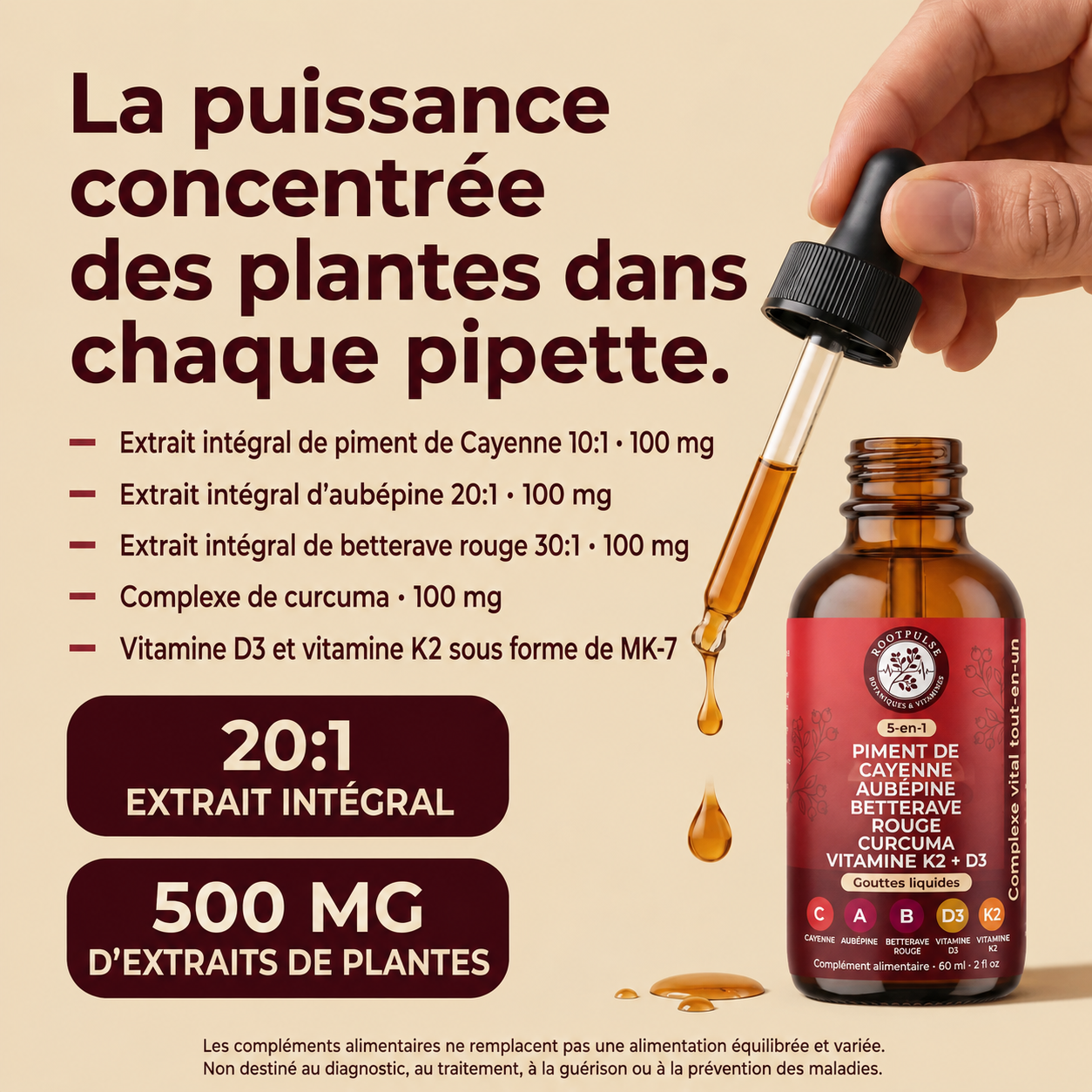 Complexe Vital 5-en-1 RootPulse™