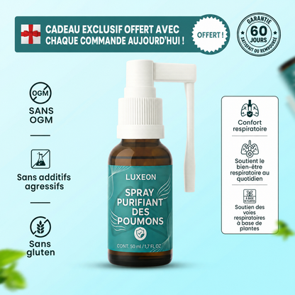 Luxeon™ Spray nettoyant pour les poumons
