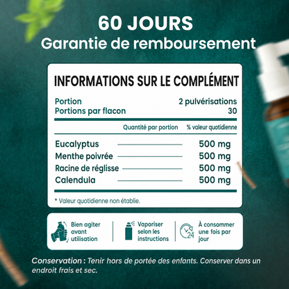 Luxeon™ Spray nettoyant pour les poumons