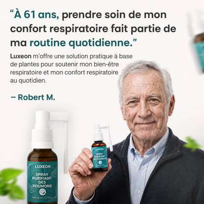 Luxeon™ Spray nettoyant pour les poumons