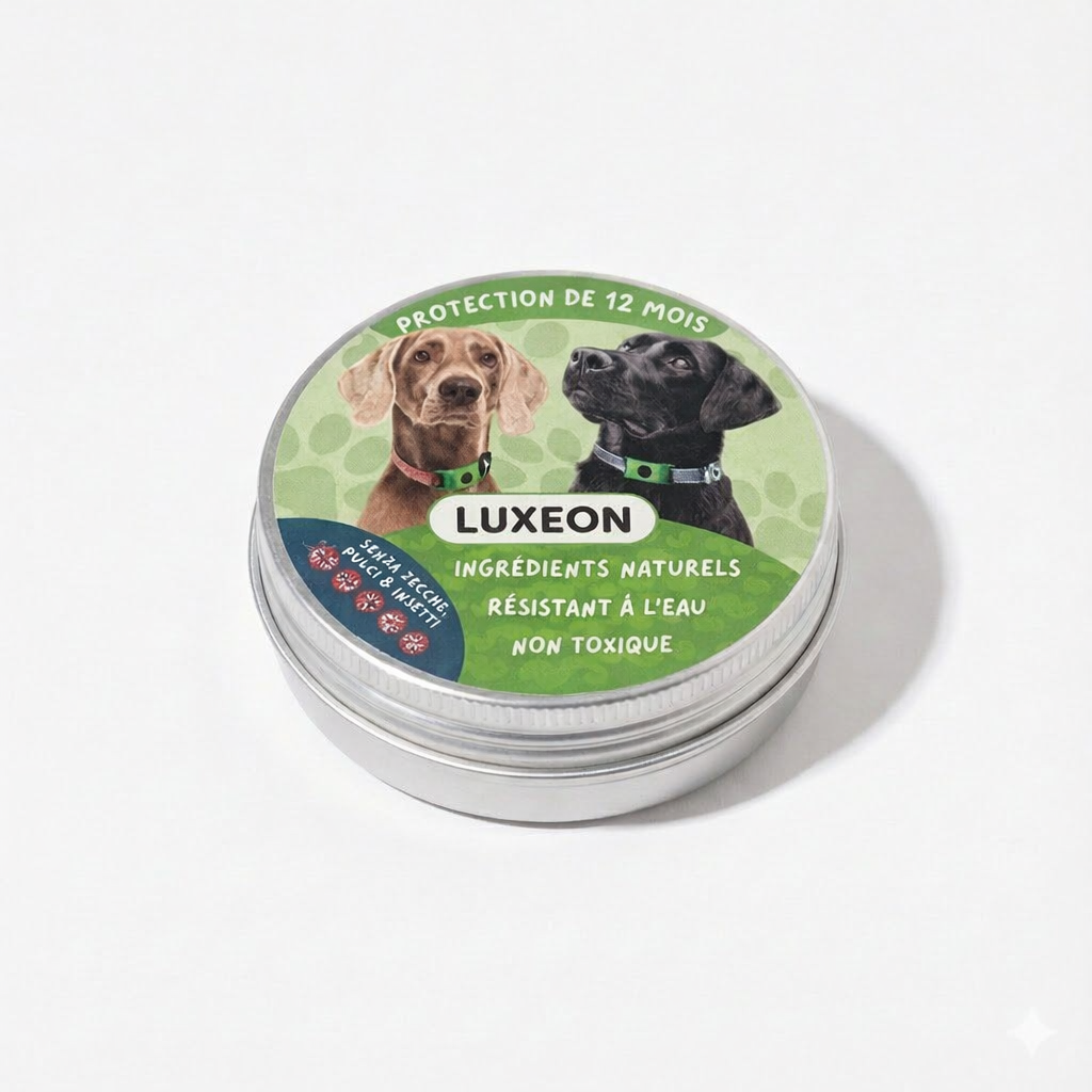 Pendentif Luxeon™ - 12 mois de protection naturelle pour chiens
