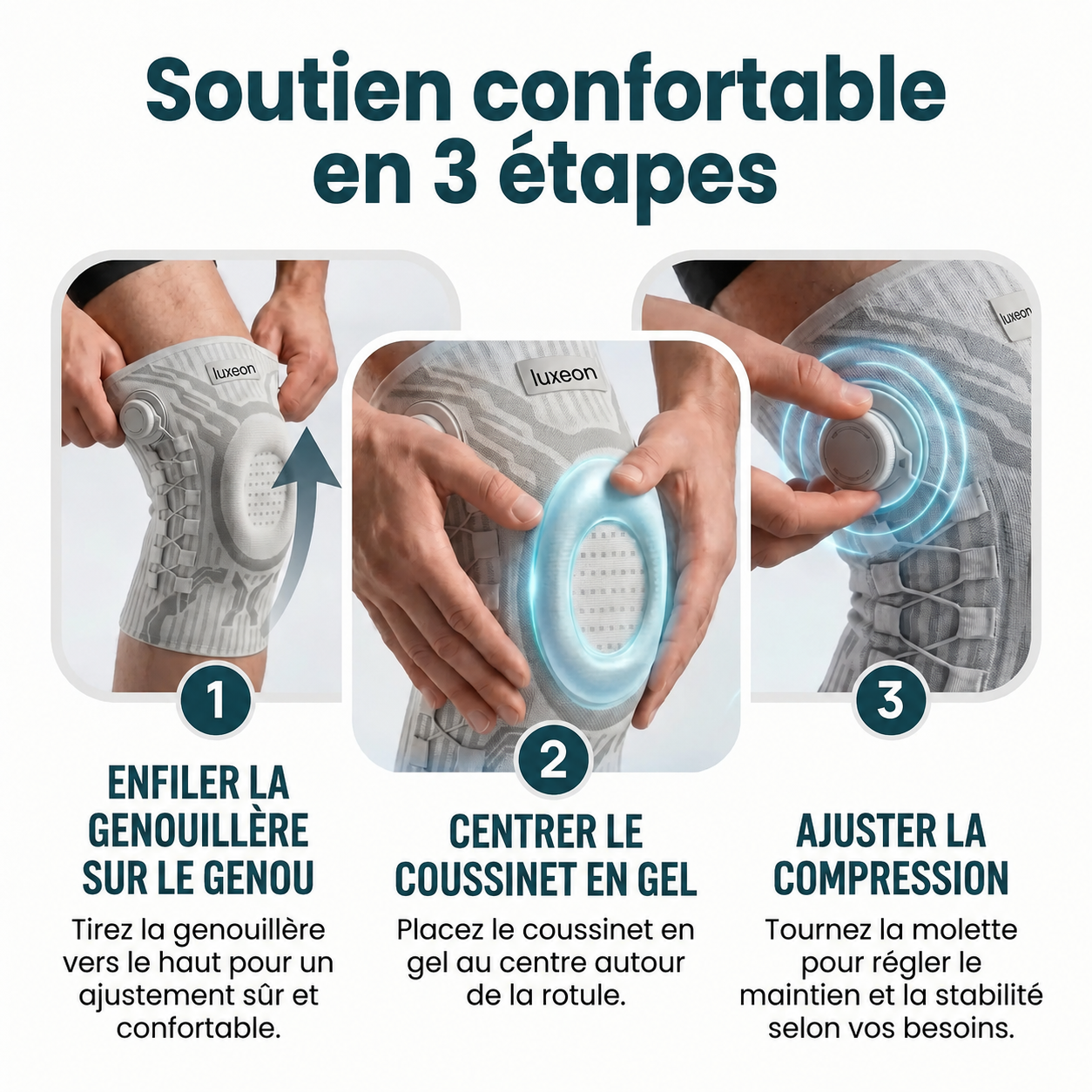 GenuCore | Genouillère de Soutien Articulaire