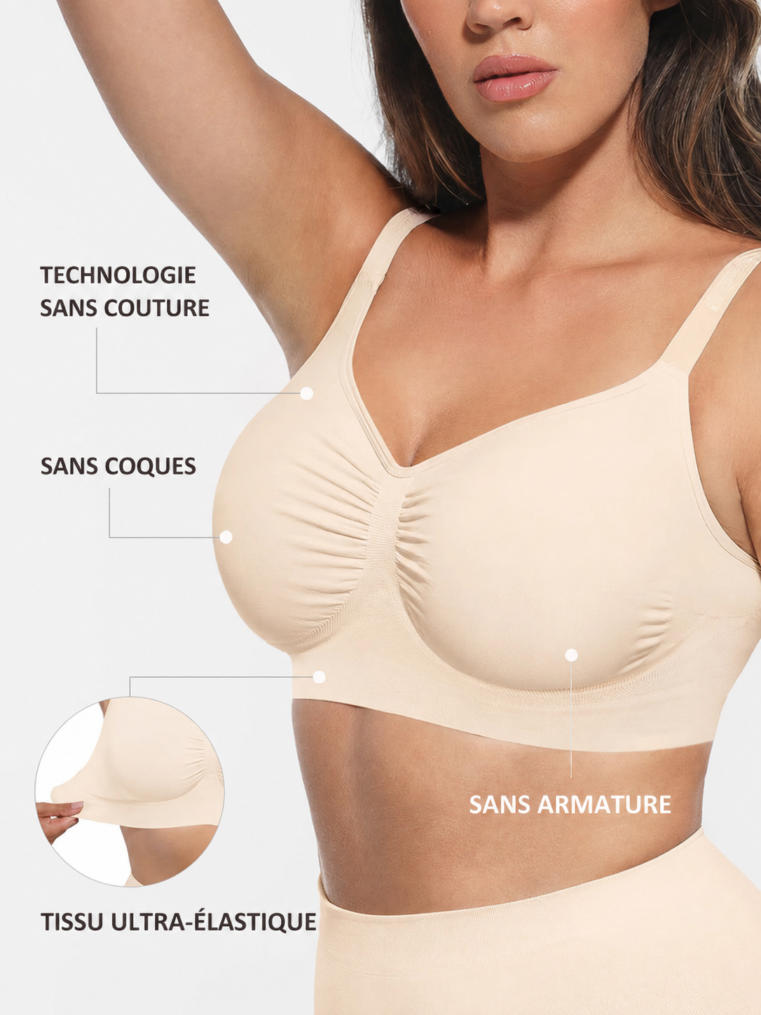 Soutien-gorge sans coutures