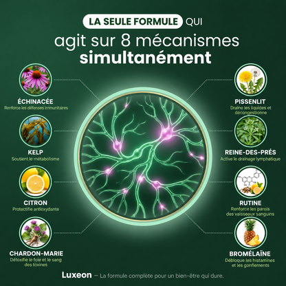 Luxeon— Drainage lymphatique Sentez votre corps repartir en 60 jours