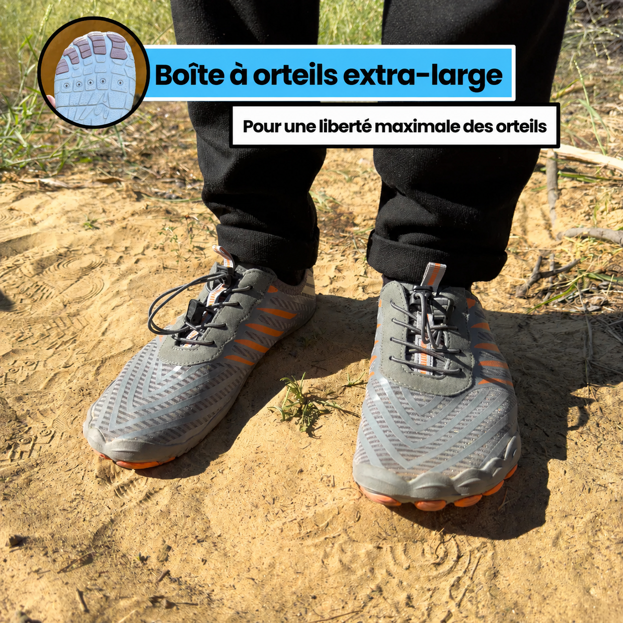 Luxeon™ Skin Pro au cuivre - Chaussures pieds nus polyvalentes avec mise à la terre