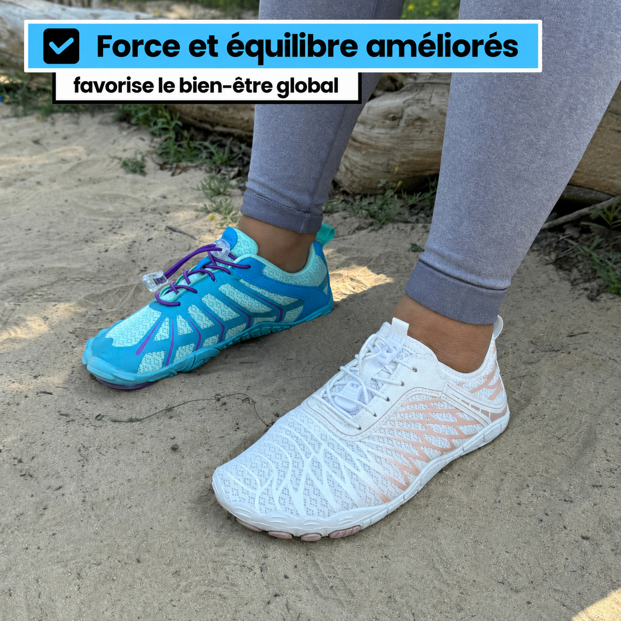 Luxeon™ Skin Pro au cuivre - Chaussures pieds nus polyvalentes avec mise à la terre