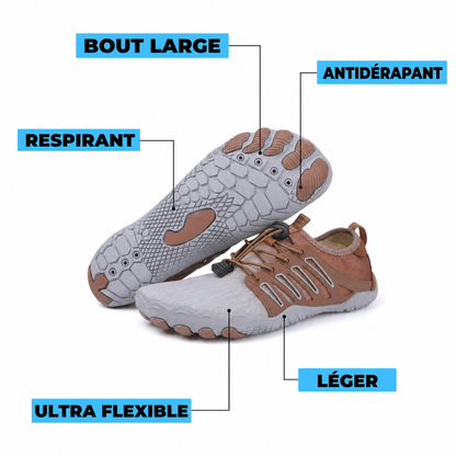 Luxeon™ Skin Pro au cuivre - Chaussures pieds nus polyvalentes avec mise à la terre