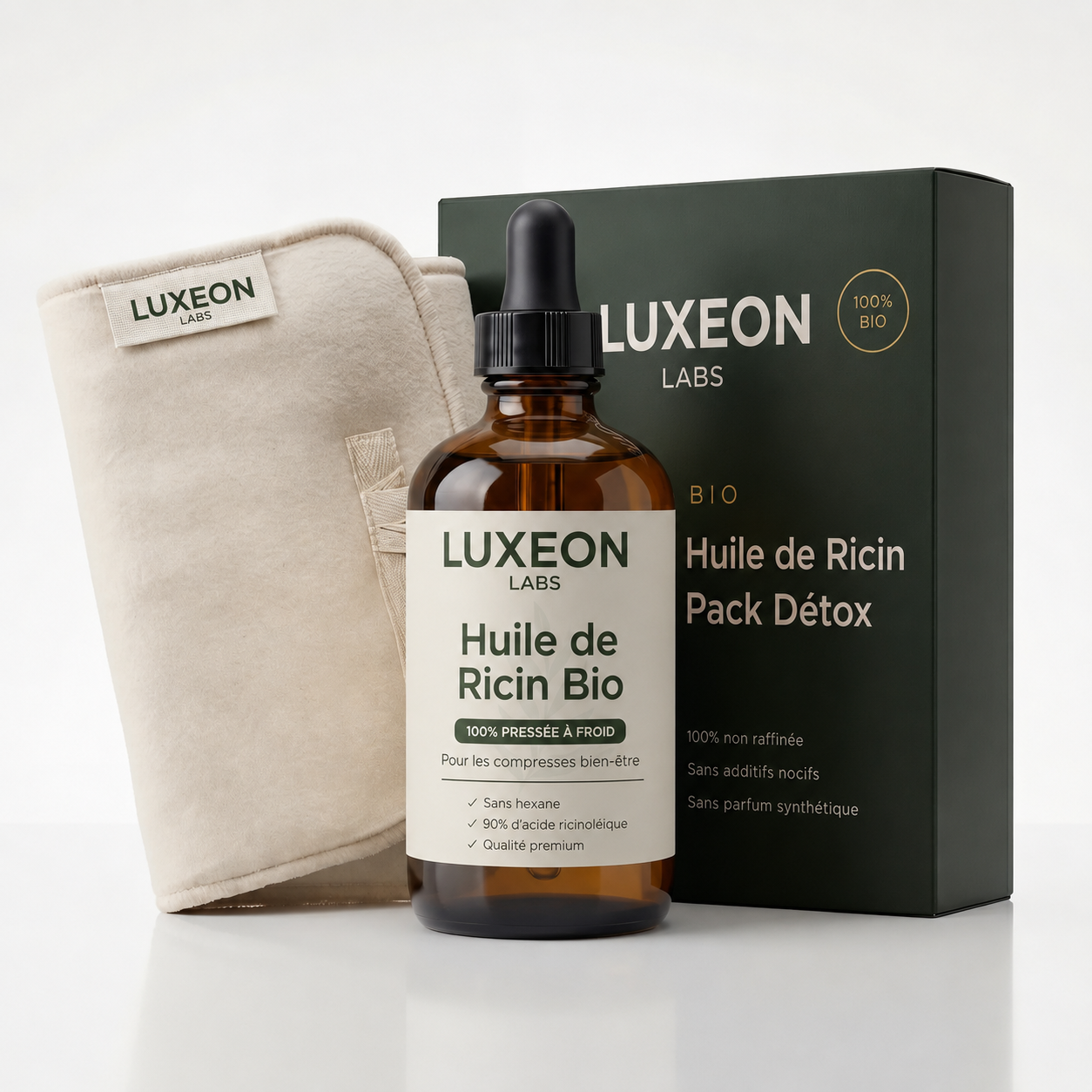 Kit détox à l’huile de ricin