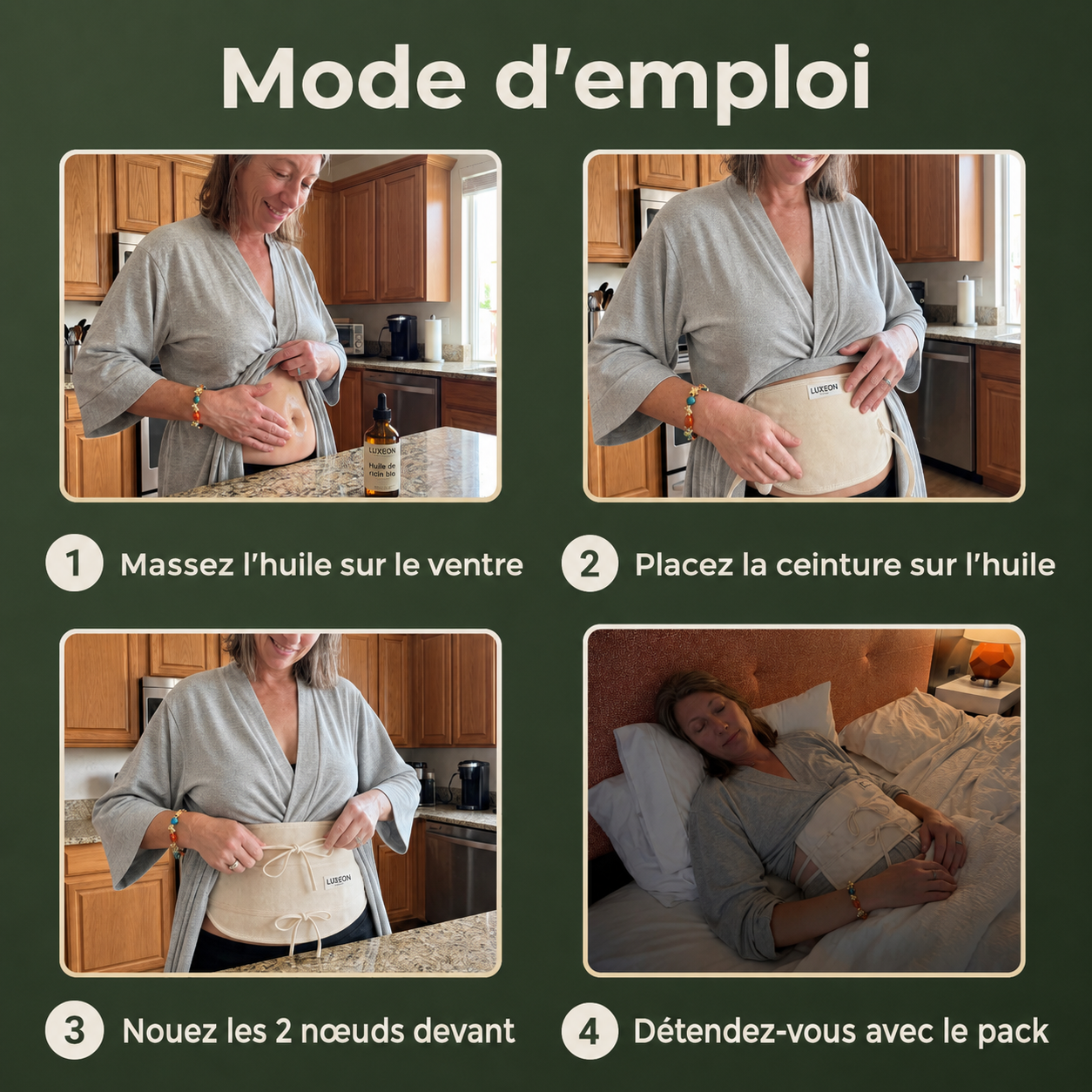 Kit détox à l’huile de ricin