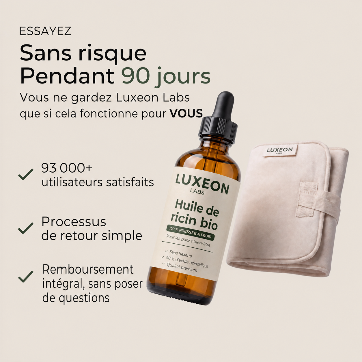 Kit détox à l’huile de ricin