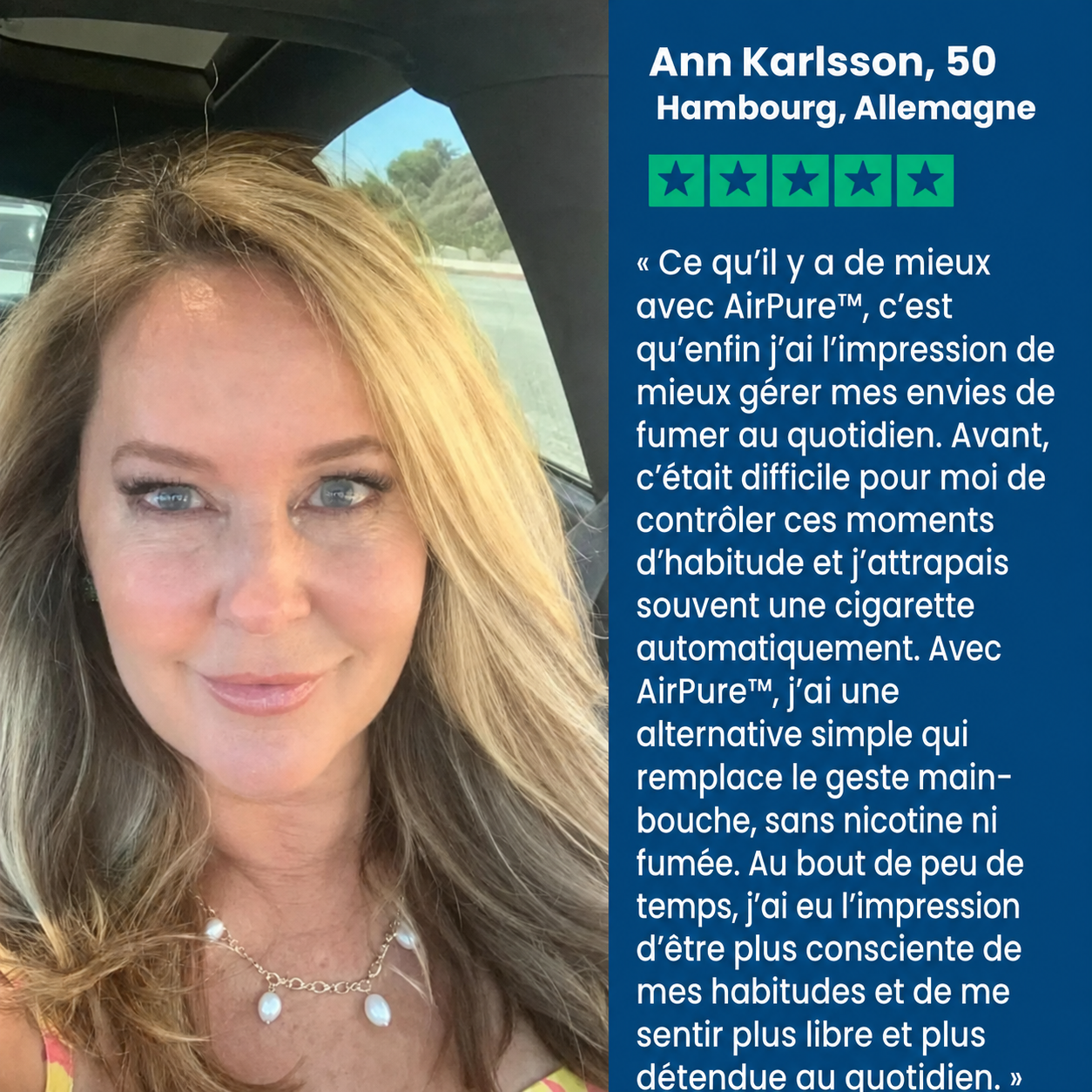 AirPure™ | Tes poumons tirent la sonnette d’alarme. Apporte-leur enfin le soutien dont ils ont besoin – en seulement 7 jours.