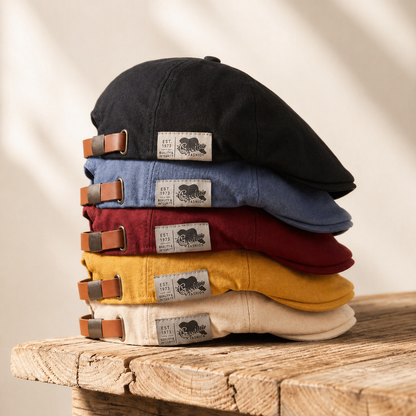 Casquette d’été à visière — Profil plat.