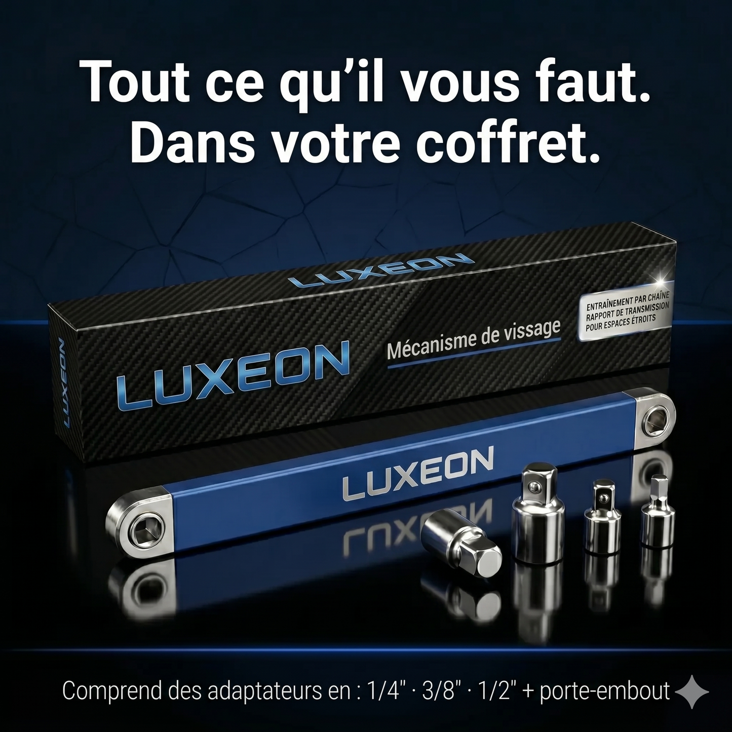 Mécanisme de vissage - Clé Luxeon™