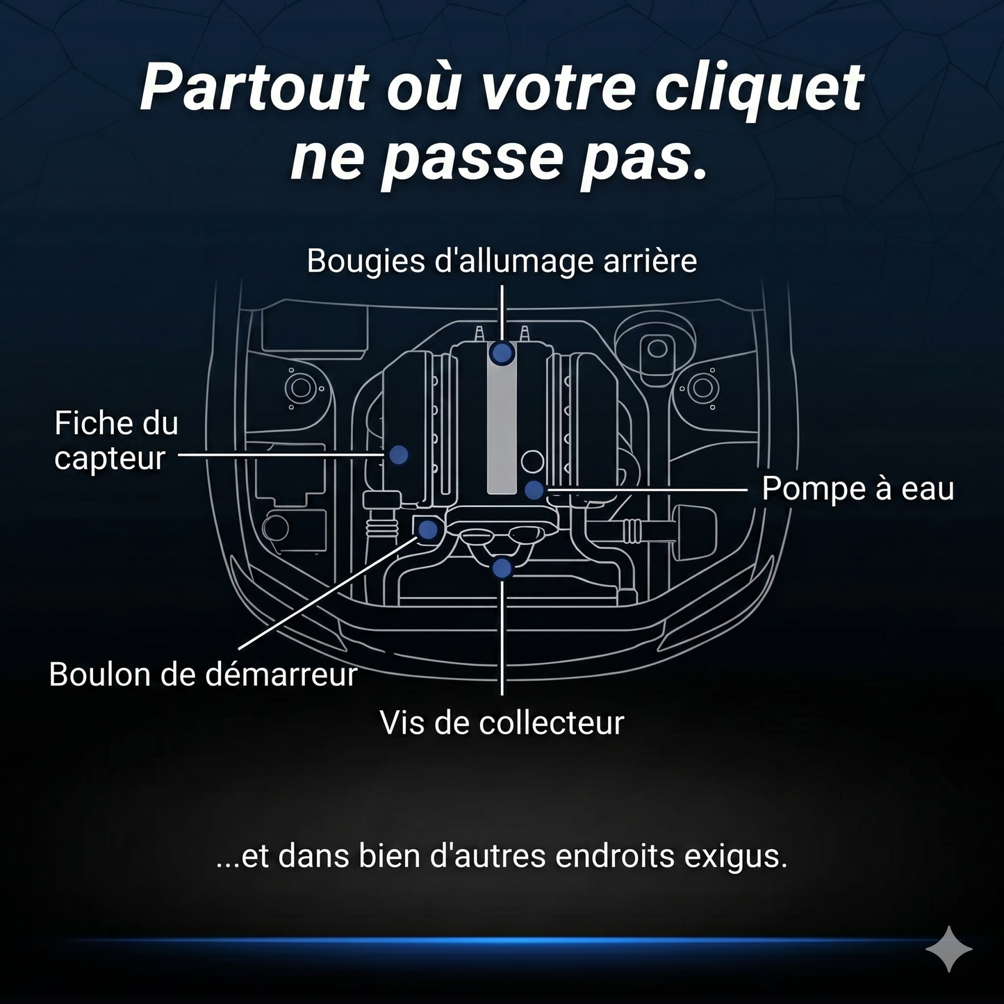Mécanisme de vissage - Clé Luxeon™